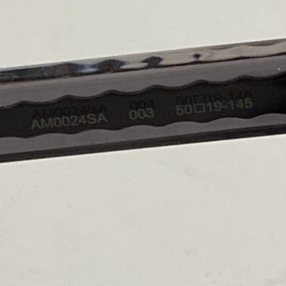 Alexander McQueen AM0024SA Smoke Gray Frame Green Lenses Sunglasses - Picture 10 of 12